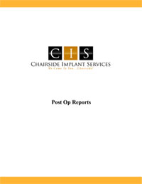 CIS Post Op Reports 2016 th